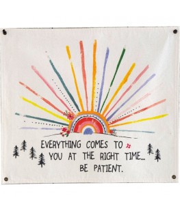 "BE PATIENT" WALL HANGING -...