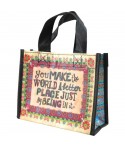 BOLSA RECICLADA "YOU MAKE...