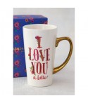 CANECA "I LOVE YOU A LATTE"