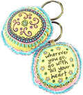 KEYCHAIN ​​"GO WITH ALL YOUR HEART"