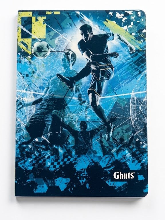 Caderno Agrafado A4 Ghuts Quadriculado - Football