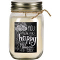 Vela perfumada "Me haces feliz"
