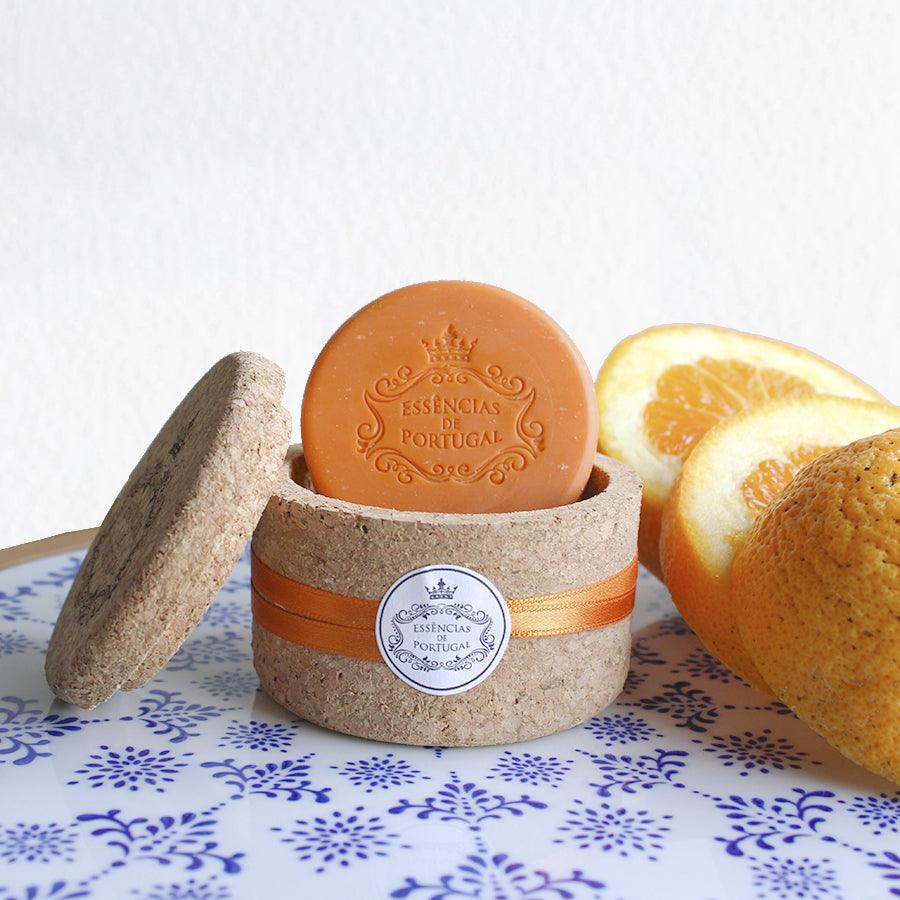 SABONETE GUARDA-JÓIAS CORTIÇA - Laranja