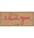 Cartel decorativo "Te amo"