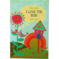 POSTAL "LOVE YOU MOM"