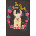 POSTCARD "I LOVE YOU LLOTS"