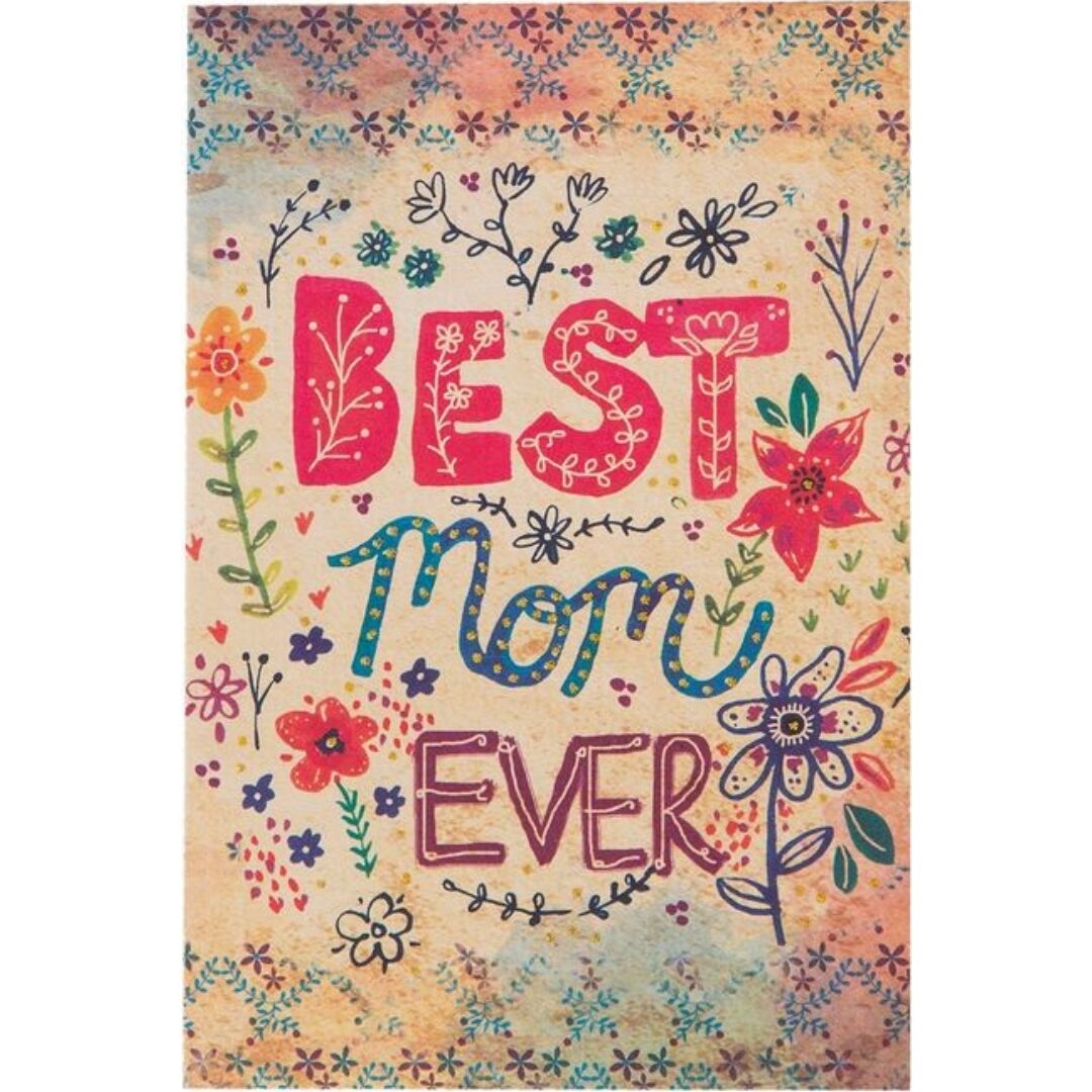 POSTAL "BEST MOM EVER"