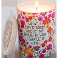 Vela perfumada "Lo que me encanta de mi casa"