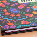 FÓLIO CAPA RIGIDA "LIVE HAPPY"