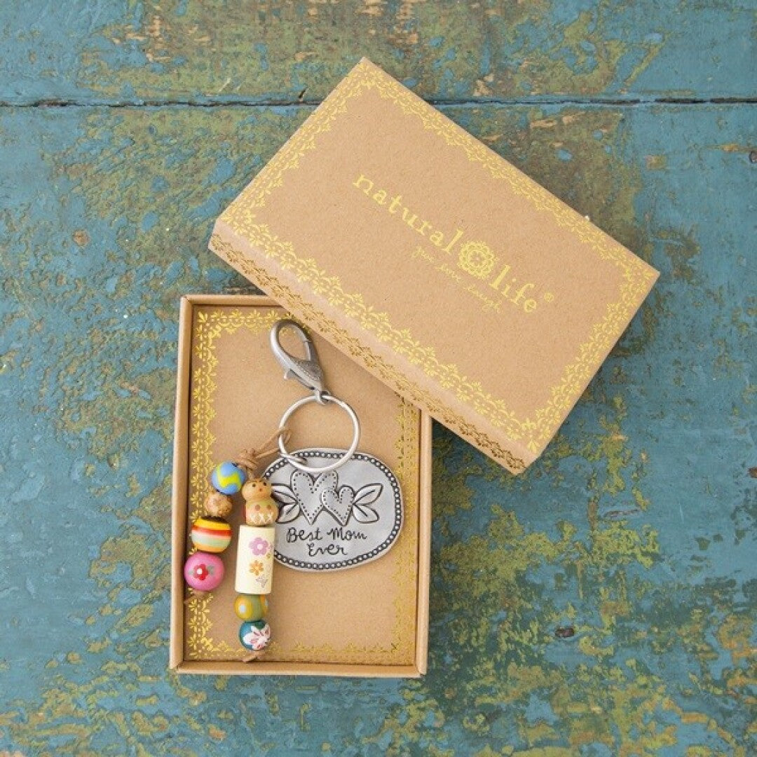 PORTA-CHAVES "BEST MOM EVER"