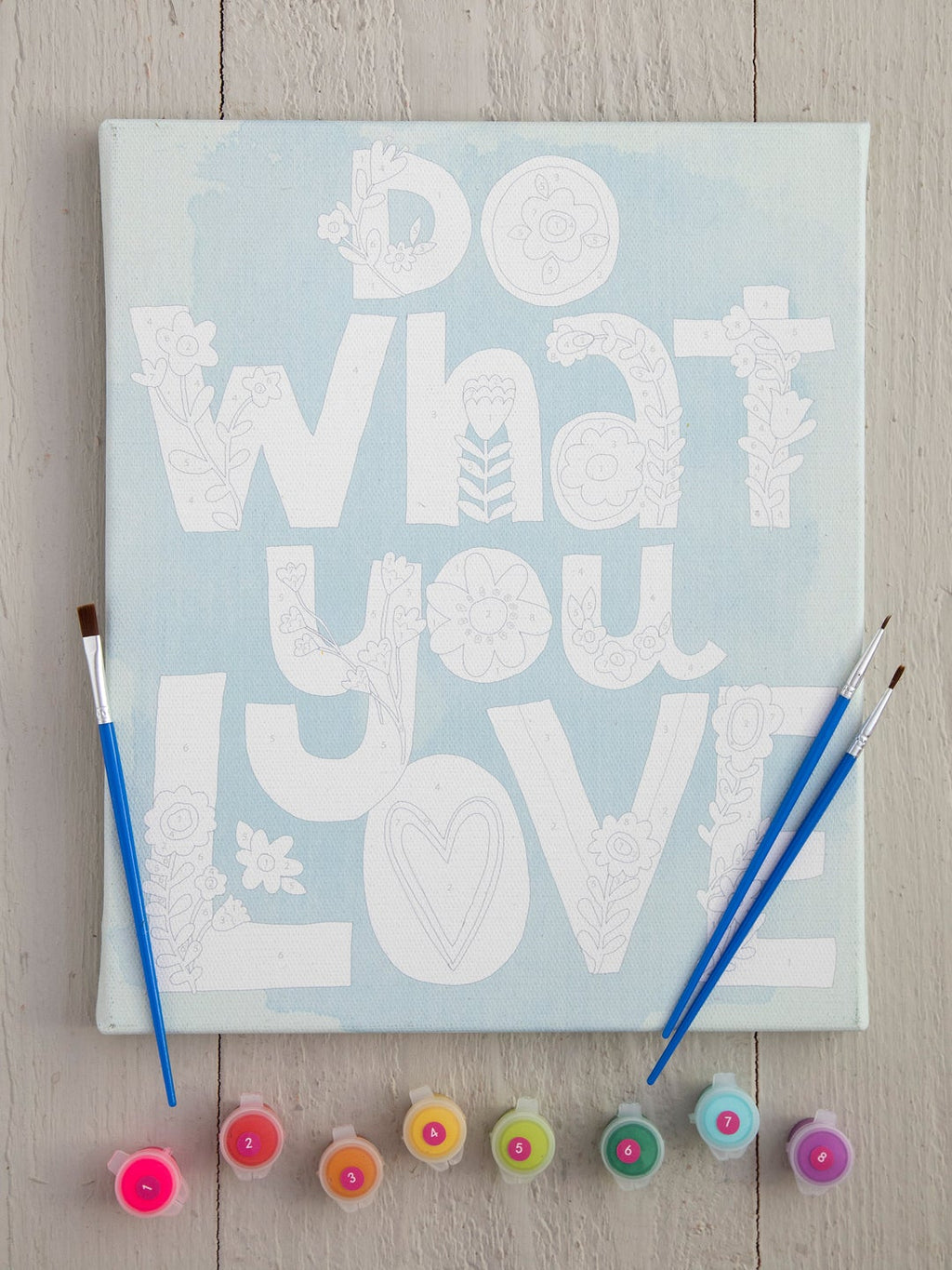 KIT DE PINTURA "DO WHAT YOU LOVE"