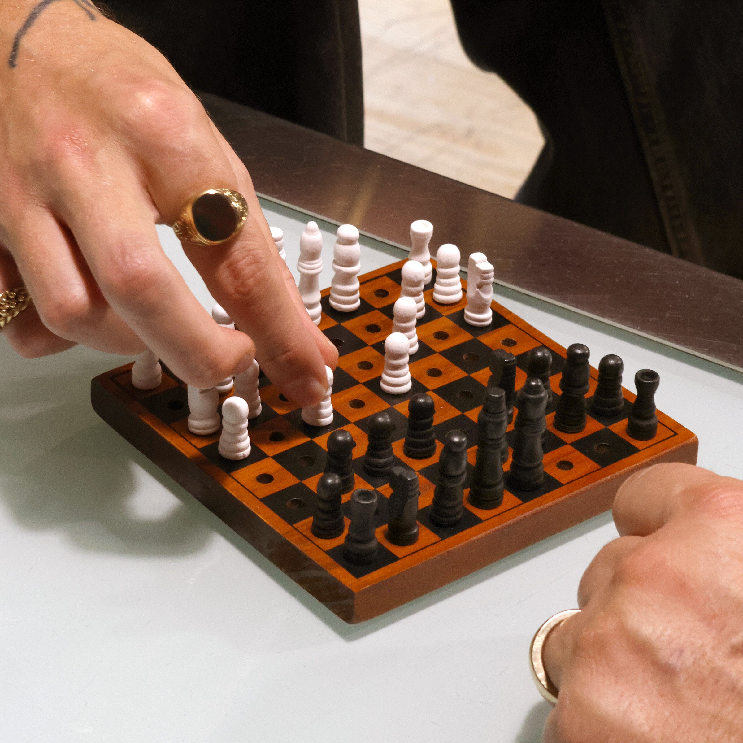 JOGO CHECKMATE - XADREZ E DAMAS DE VIAGEM