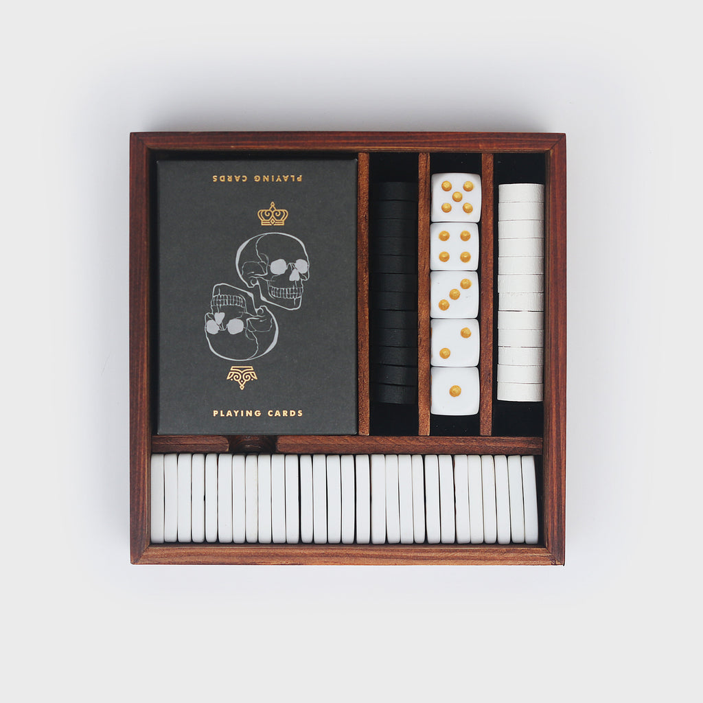 GAMES NIGHT - CHECKERS, DICE, CARDS AND DOMINOES