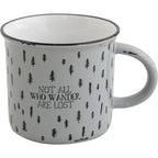 CANECA "NOT ALL WHO WANDER ARE LOST"
