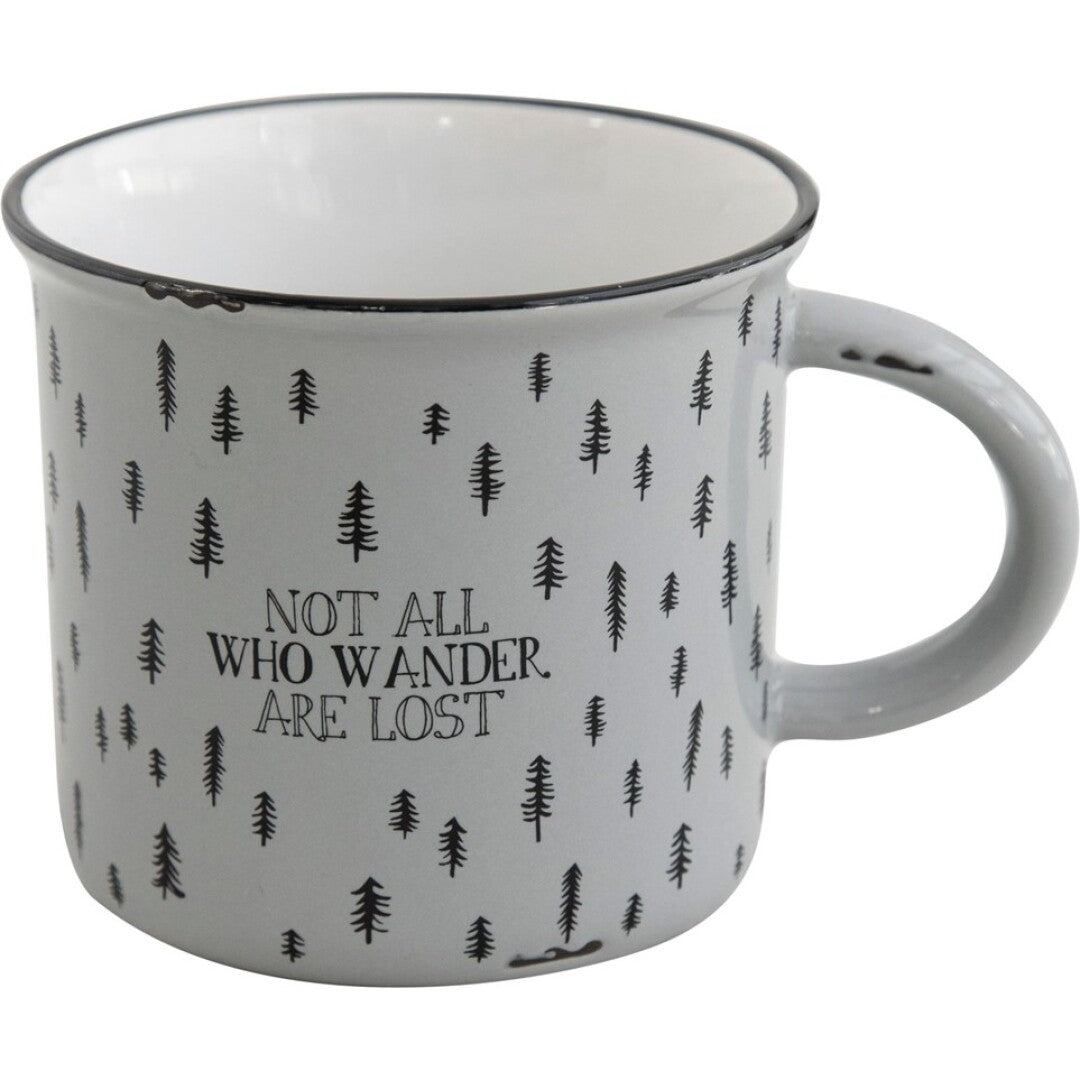 CANECA "NOT ALL WHO WANDER ARE LOST"