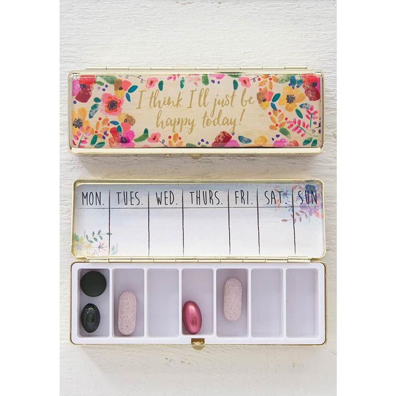 CAIXA DE COMPRIMIDOS "I'LL JUST BE HAPPY TODAY"