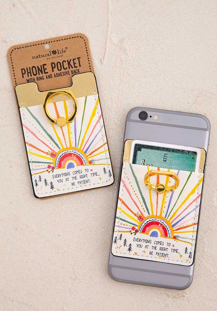 BOLSA PARA TELEMÓVEL "BE PATIENT"