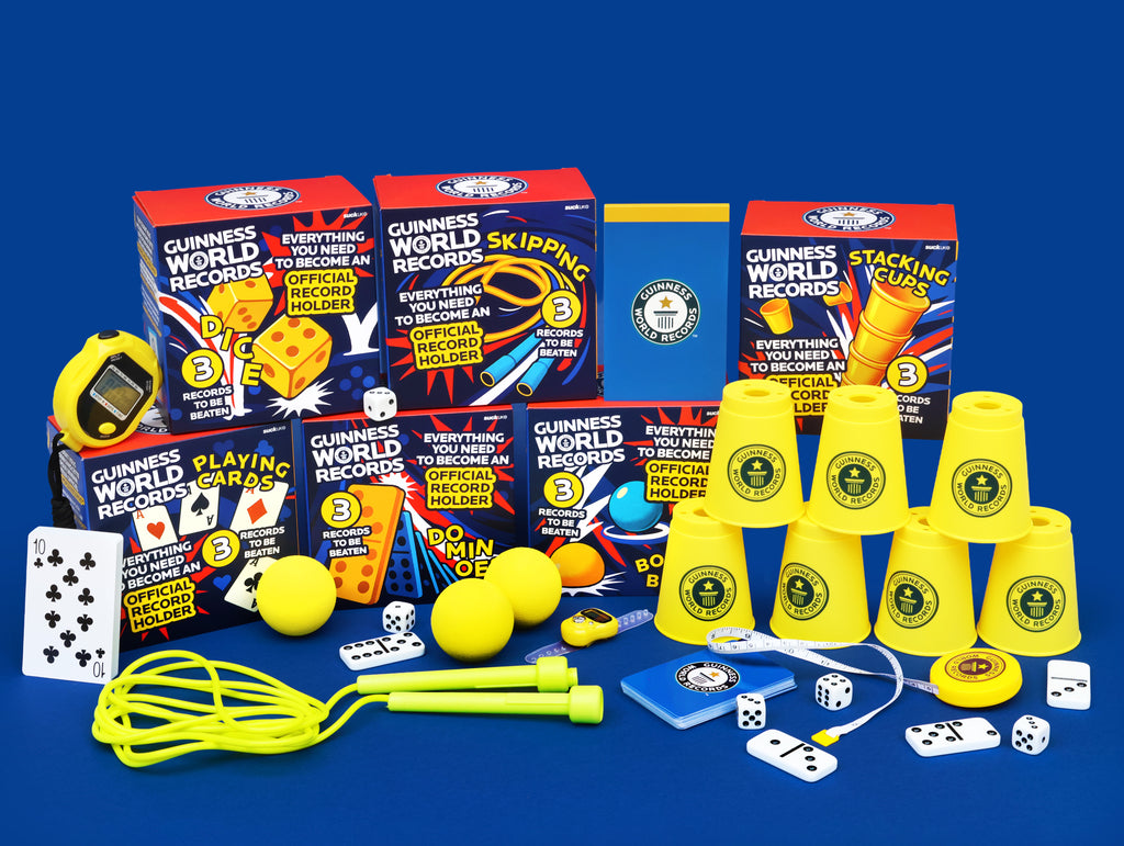 KIT DADOS - GUINNESS WORLD RECORDS