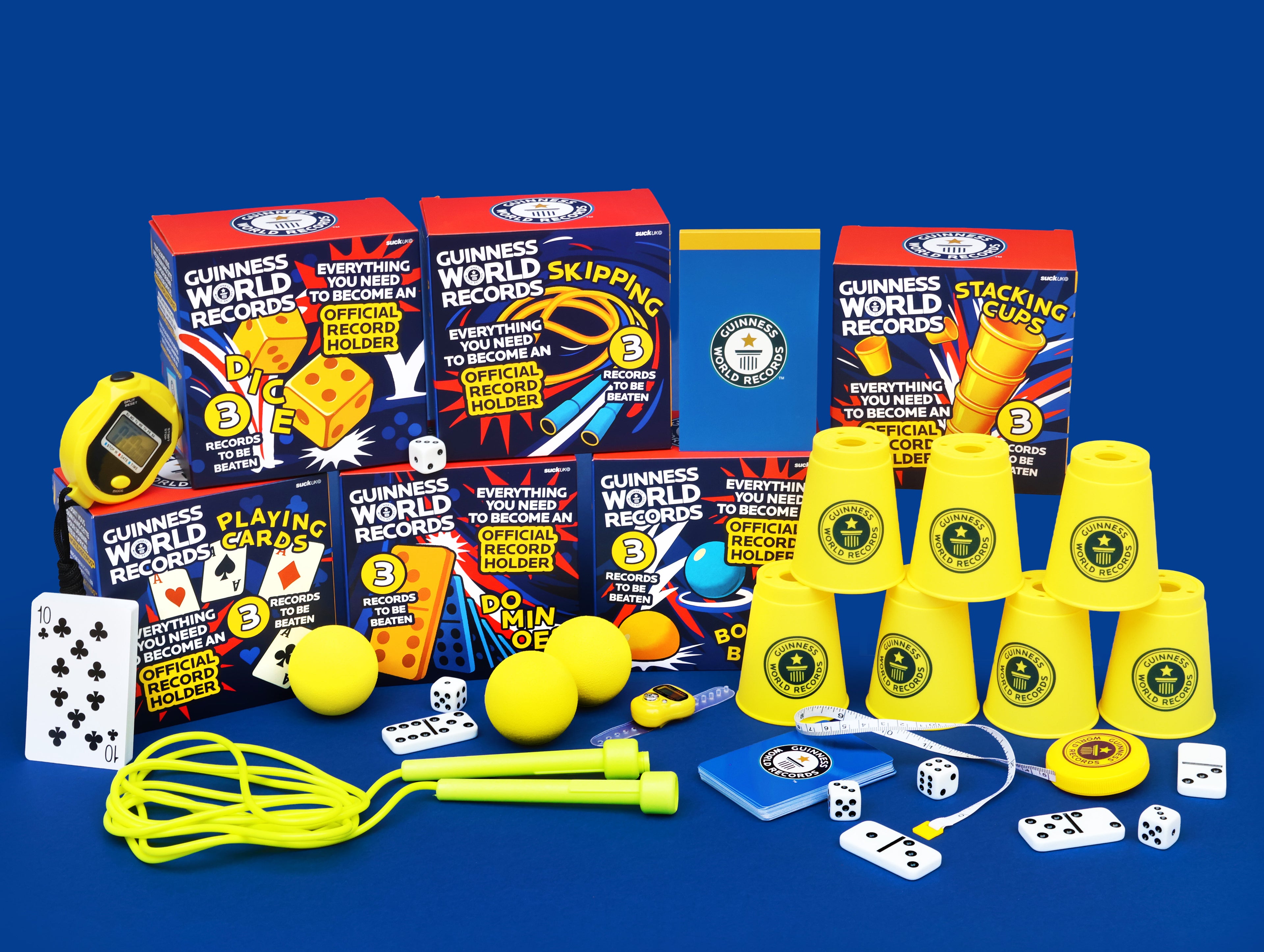 KIT DADOS - GUINNESS WORLD RECORDS