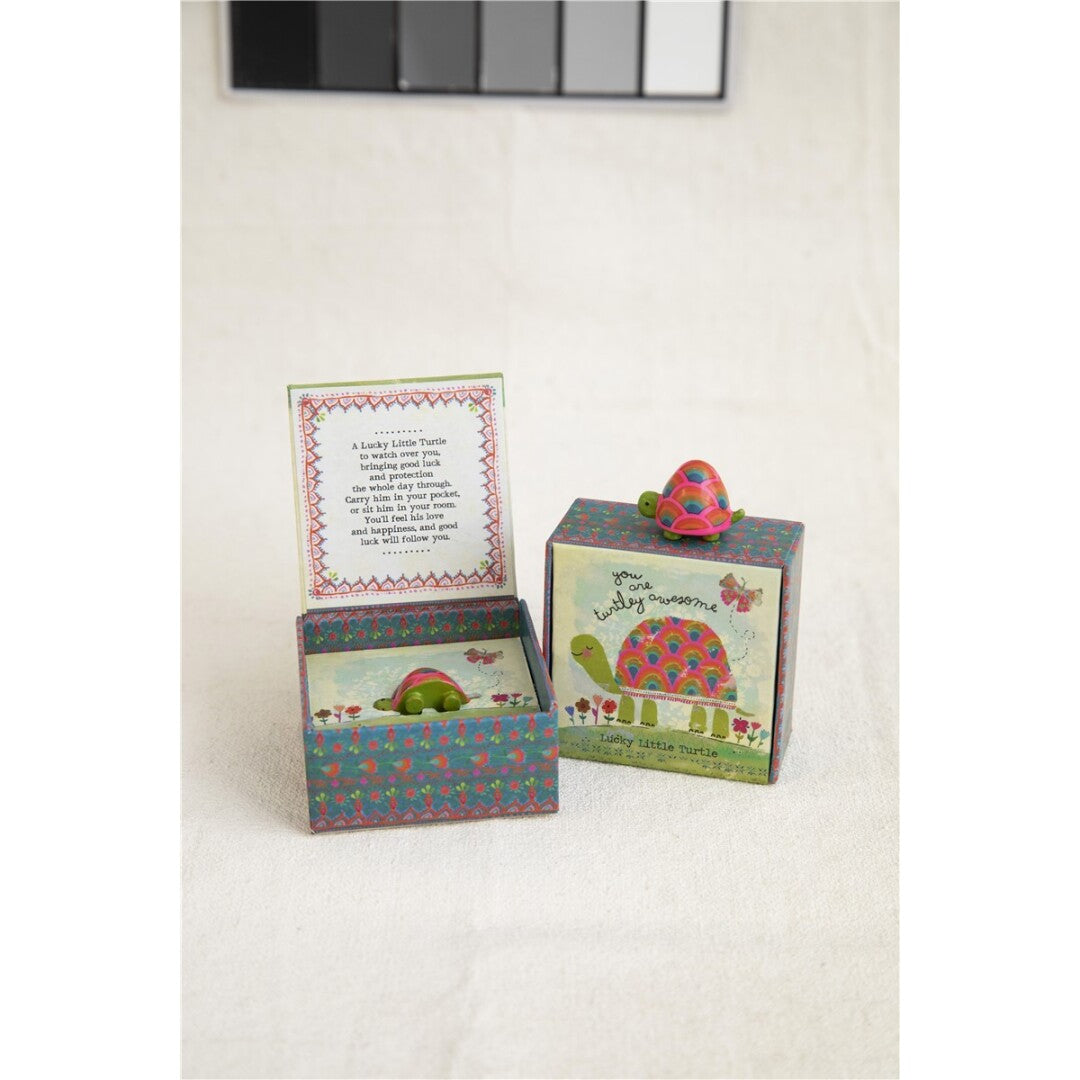 CAIXINHA DA SORTE "LUCKY LITTLE TURTLE"