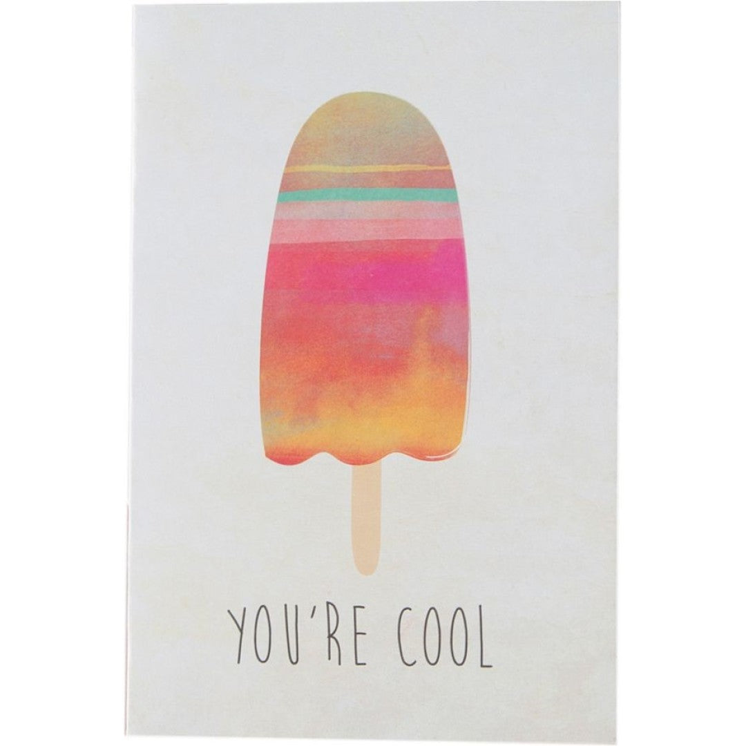 CARTÃO DE FELICITAÇÃO "YOU'RE COOL"