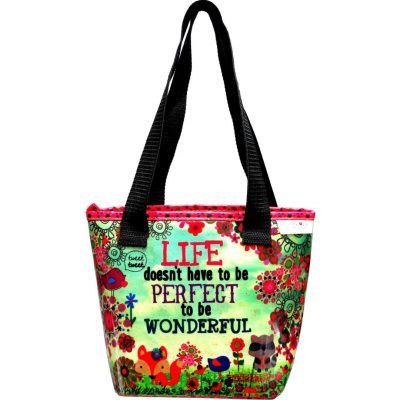 BOLSA TÉRMICA "LIFE DOESN'T HAVE TO BE PERFECT"