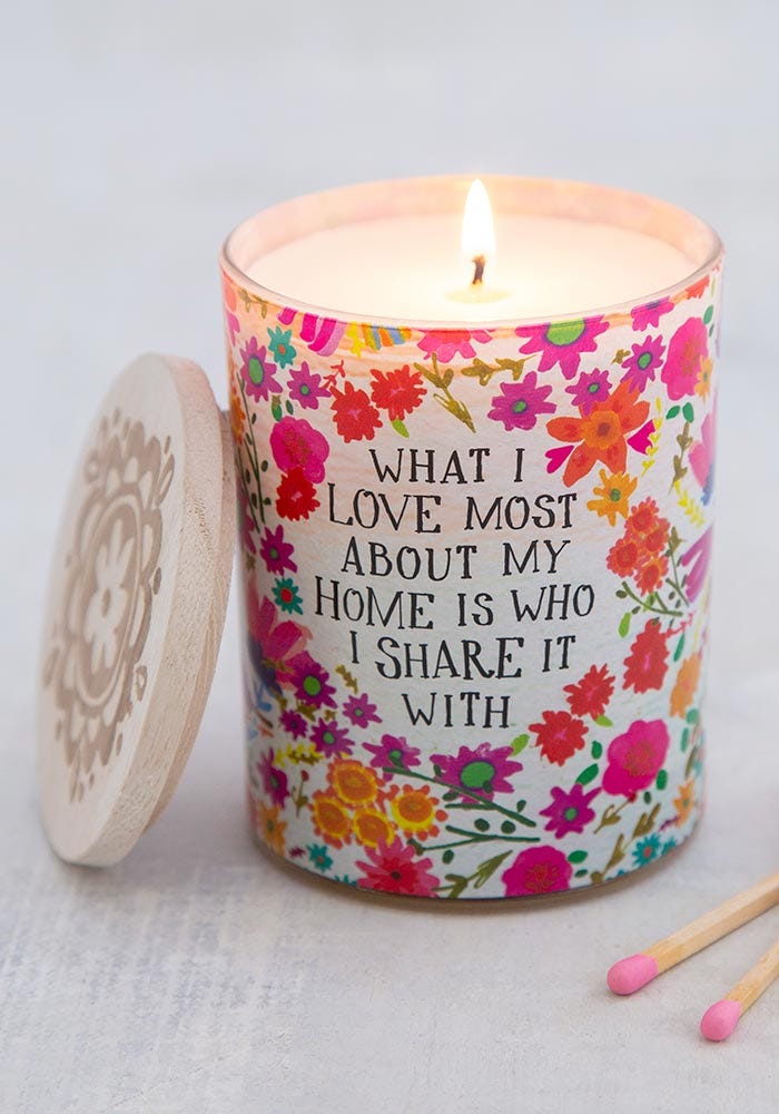 VELA PERFUMADA "WHAT I LOVE ABOUT MY HOME"