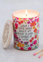 VELA PERFUMADA "WHAT I LOVE ABOUT MY HOME"