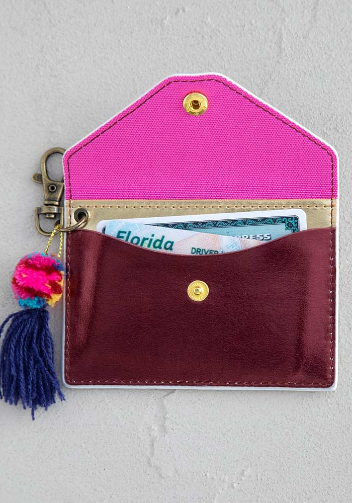 CARTEIRA PARA CARTÕES "CHOOSE HAPPINESS"