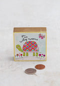 "YOU ARE TURTLEY AWESOME" DECORATIVE BLOCK