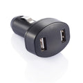 2-Port USB Car Charger, Black