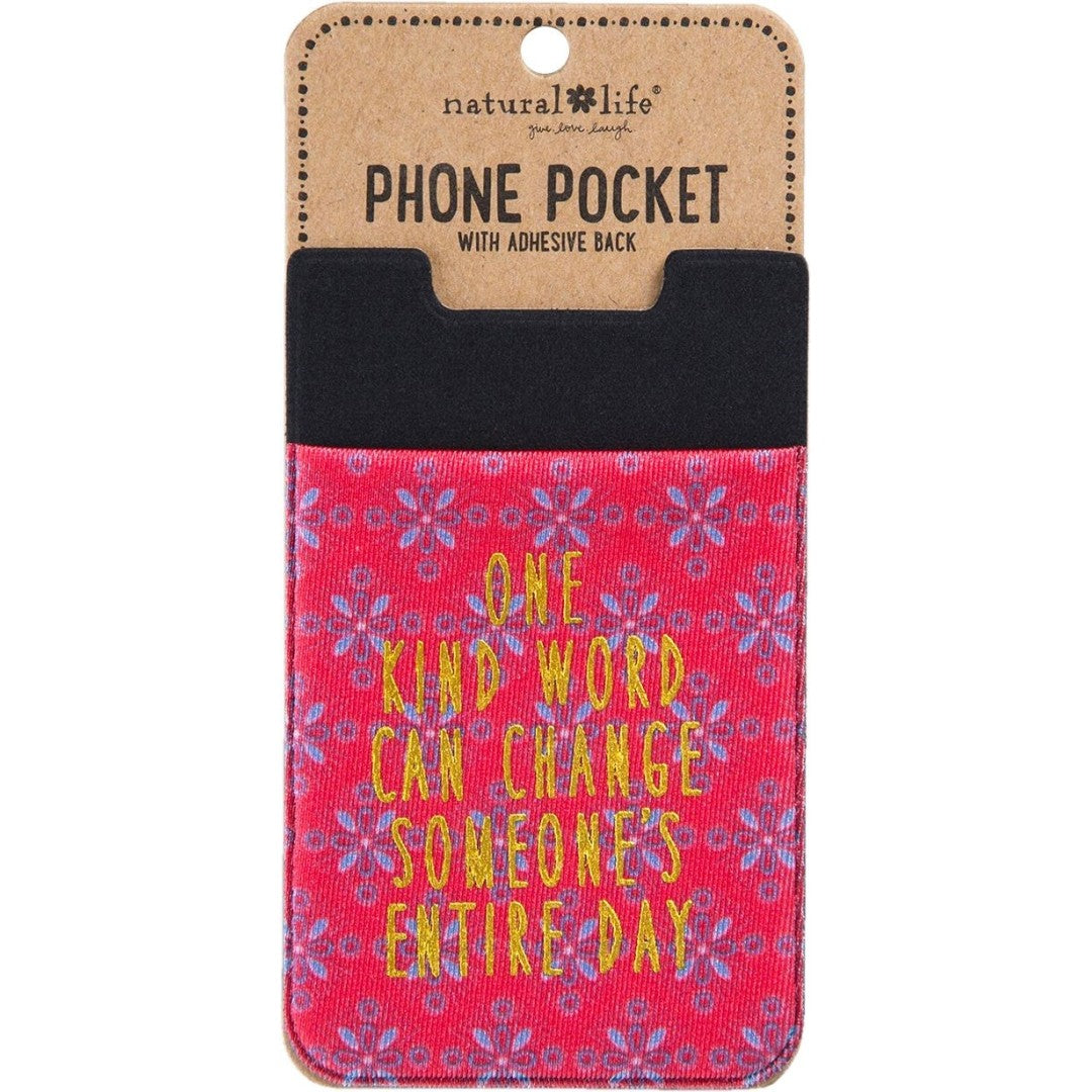 BOLSA PARA TELEMÓVEL "CHANGE SOMEONE'S DAY"