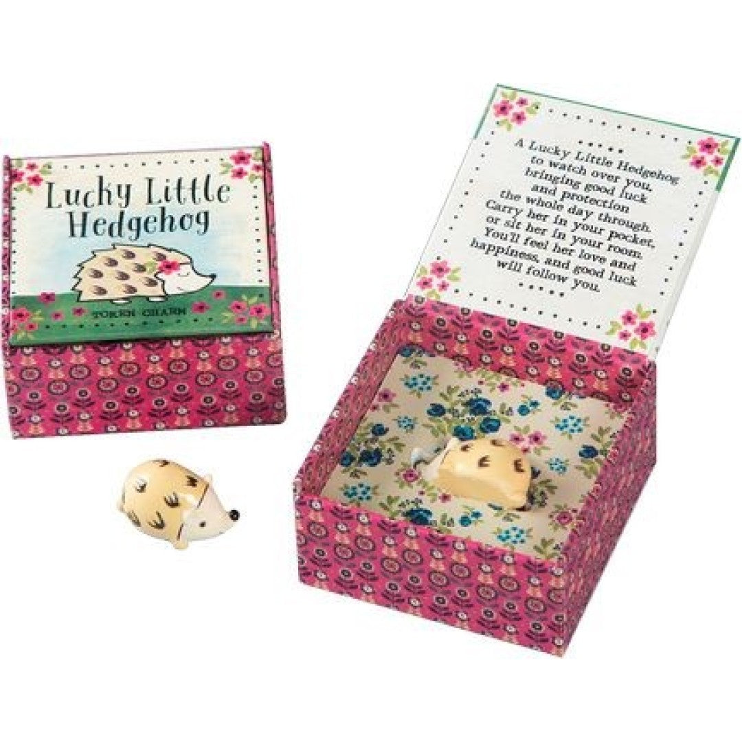 CAIXINHA DA SORTE "LUCKY LITTLE HEDGEHOG"
