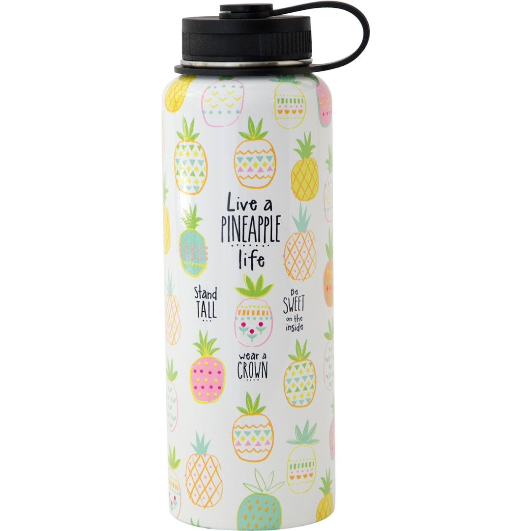 GARRAFA DE ÁGUA "LIVE A PINEAPPLE LIFE"